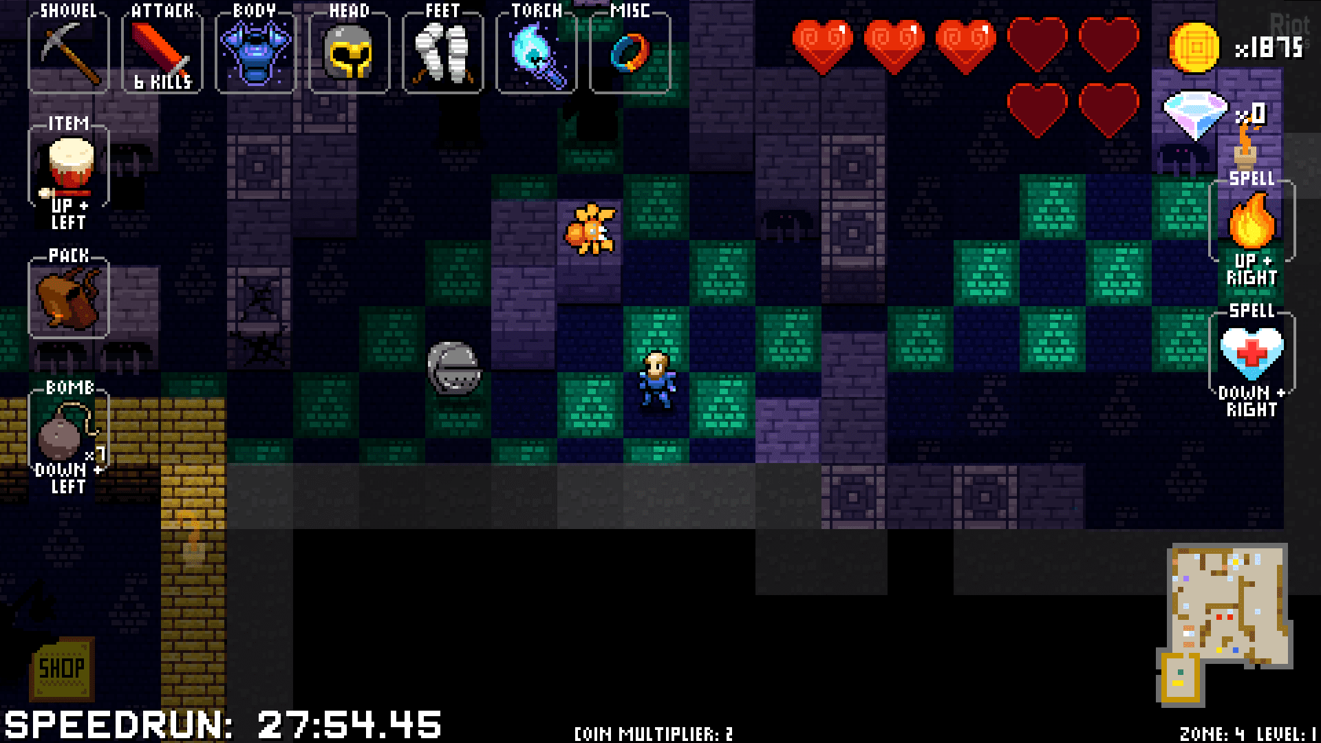 [5]-Crypt of the NecroDancer: ULTIMATE PACK – v4.1.0-b5142 + 3 DLCs + Bonus Content Download