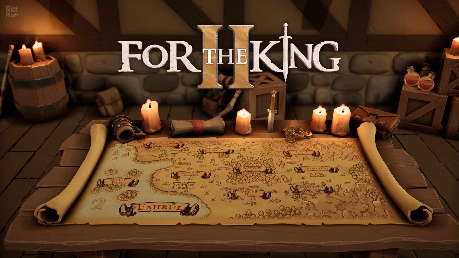 [18]-For The King II: Game and Soundtrack Bundle – v1.2.15 + 2 DLCs/Bonuses Download